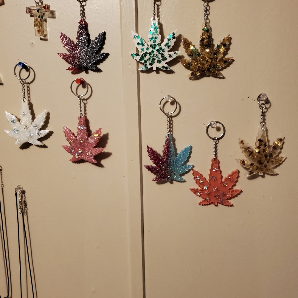 Custom made Keychains and necklaces